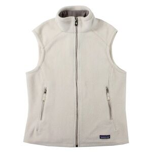 Patagonia Synchilla Fleece Vest Cream size Small